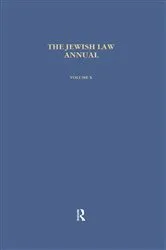 Book cover of Jewish Law Annual (Vol 10) by Bernard S Jackson