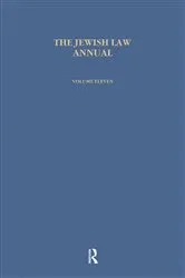 Book cover of Jewish Law Annual (Vol 11) by Bernard S. Jackson