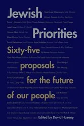 Book cover of Jewish Priorities by David Hazony