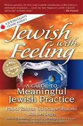 Book cover of Jewish with Feeling by Rabbi Zalman Schachter-Shalomi