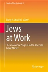 Book cover of Jews at Work by Barry R. Chiswick