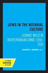 Book cover of Jews in the Notarial Culture by Burns, Robert I., S. J.