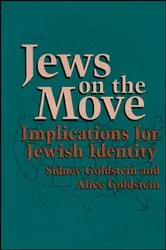 Book cover of Jews on the Move by Sidney Goldstein