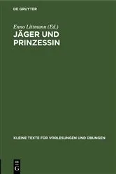Book cover of Jäger und Prinzessin by Enno Littmann