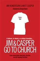 Book cover of Jim and Casper Go to Church by Jim Henderson