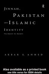 Book cover of Jinnah, Pakistan and Islamic Identity by Akbar Ahmed