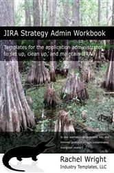 Book cover of JIRA Strategy Admin Workbook by Rachel Wright