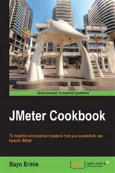 Book cover of JMeter Cookbook by Bayo Erinle