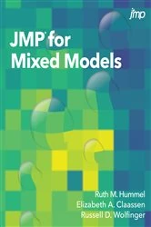 Book cover of JMP for Mixed Models by Ruth Hummel