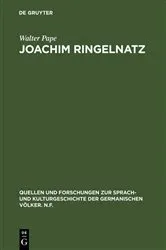Book cover of Joachim Ringelnatz by Walter Pape