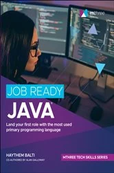 Book cover of Job Ready Java by Haythem Balti