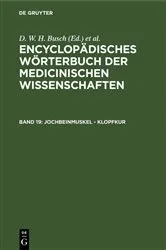 Book cover of Jochbeinmuskel - Klopfkur by D. W. H. Busch