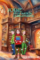 Book cover of Jodie et la carte de la bibliothèque by julie Hodgson