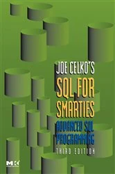Book cover of Joe Celko's SQL for Smarties (3rd ed.) by Joe Celko