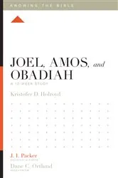 Book cover of Joel, Amos, and Obadiah by Kristofer Holroyd