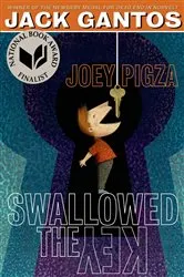 Book cover of Joey Pigza Swallowed the Key by Jack Gantos