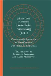 Book cover of Johann David Heinichen's Comprehensive Instruction on Basso Continuo by Benedikt Brilmayer