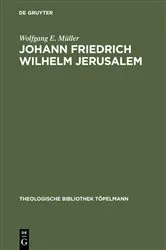 Book cover of Johann Friedrich Wilhelm Jerusalem by Wolfgang E. Müller