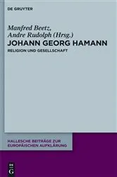 Book cover of Johann Georg Hamann: Religion und Gesellschaft by Manfred Beetz