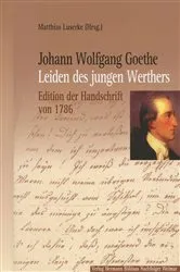 Book cover of Johann Wolfgang Goethe: Leiden des jungen Werthers by Matthias Luserke