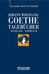 Book cover of Johann Wolfgang Goethe: Tagebücher by Margrit Glaser