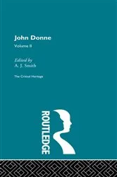 Book cover of John Donne: The Critical Heritage by A.J. Smith