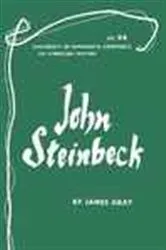 Book cover of John Steinbeck - American Writers 94 by James Gray