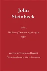 Book cover of John Steinbeck by Tetsumaro Hayashi