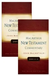 Book cover of John Volumes 1 & 2 MacArthur New Testament Commentary Set by John MacArthur