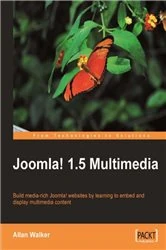 Book cover of Joomla! 1.5 Multimedia by Allan Walker