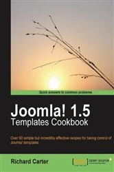 Book cover of Joomla! 1.5 Templates Cookbook by Richard Carter