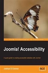 Book cover of Joomla! Accessibility by David Studebaker