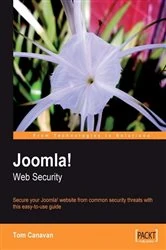 Book cover of Joomla! Web Security by Tom Canavan