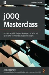 Book cover of jOOQ Masterclass by Anghel Leonard
