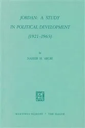 Book cover of Jordan: A Study in Political Development (1921–1965) by N.H. Aruri