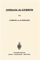 Book cover of Jordan-Algebren by Hel Braun