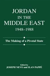 Book cover of Jordan in the Middle East, 1948-1988 by Joseph Nevo
