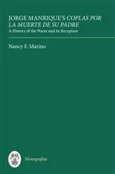 Book cover of Jorge Manrique's Coplas por la muerte de su padre by Nancy Marino