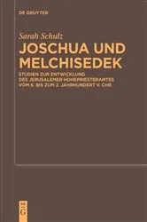Book cover of Joschua und Melchisedek by Sarah Schulz