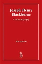 Book cover of Joseph Henry Blackburne by Tim Harding