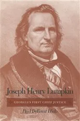 Book cover of Joseph Henry Lumpkin by Paul DeForest Hicks
