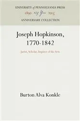 Book cover of Joseph Hopkinson, 1770-1842 by Unknown