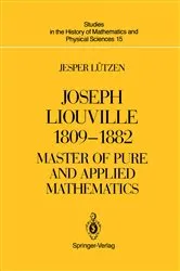 Book cover of Joseph Liouville 1809â€“1882 by Unknown