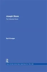 Book cover of Joseph Stone by Karl Kroeger