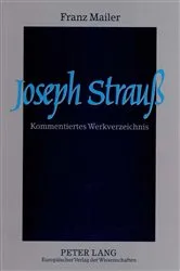 Book cover of Joseph Strauß by Franz Mailer