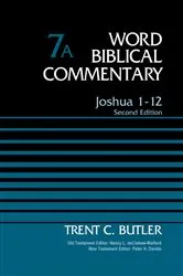 Book cover of Joshua 1-12, Volume 7A by Trent C. Butler