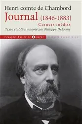 Book cover of Journal du Comte de Chambord (1846-1883) by Henri de Bourbon Chambord