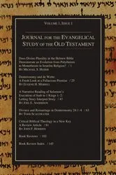 Book cover of Journal for the Evangelical Study of the Old Testament, 1.1 by Stephen J. Andrews
