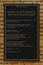 Book cover of Journal for the Evangelical Study of the Old Testament, 1.2 by Stephen J. Andrews