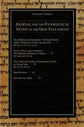 Book cover of Journal for the Evangelical Study of the Old Testament, 5.1 by Stephen J. Andrews